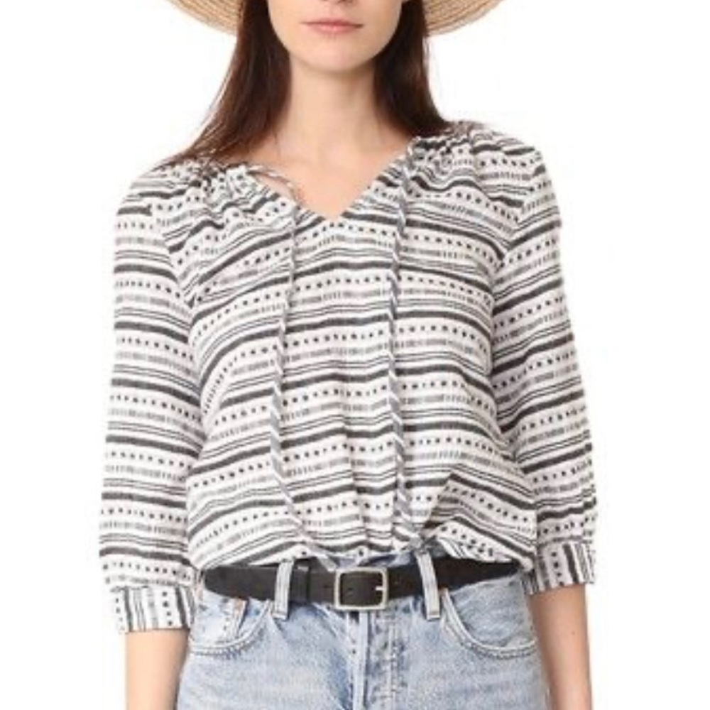 Ace and Jig Rosa top in spackle size xs